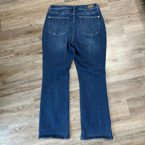 Judy Blue Womens 14W Bootcut Jeans Dark Wash High Rise Waist - Picture 4 of 4